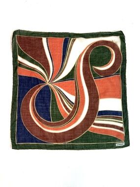 Beautiful Vintage Kreier Handkerchief Scarf